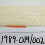 1989-014/002 - Envelope