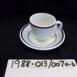 1988-013/007a-b - Cup, Demitasse