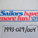 1993-029/004 - Sticker, Bumper